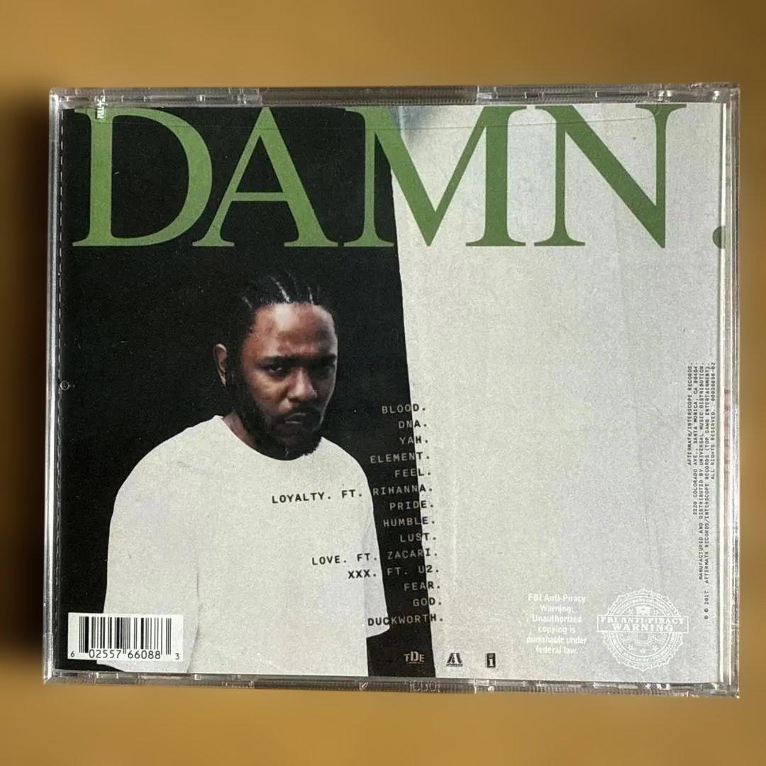 新品未開封 Kendrick Lamar DAMN. サイン入りCD