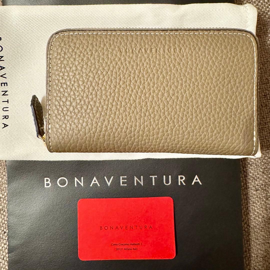 新品未使用 ボナベンチュラ 新作 コンパクトウォレット シュリンクレザー