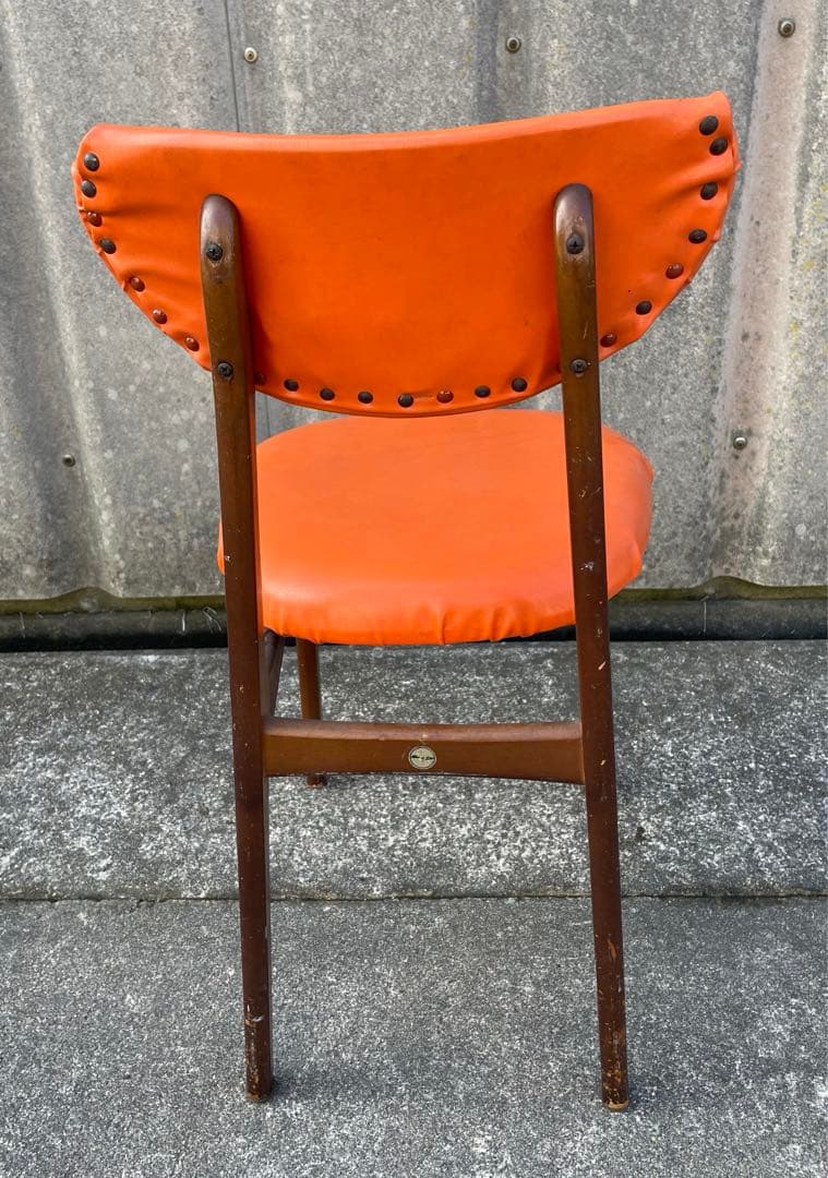 ビンテージ/昭和レトロ/ミッドセンチュリー/ダイニングチェア/チェア/椅子/②