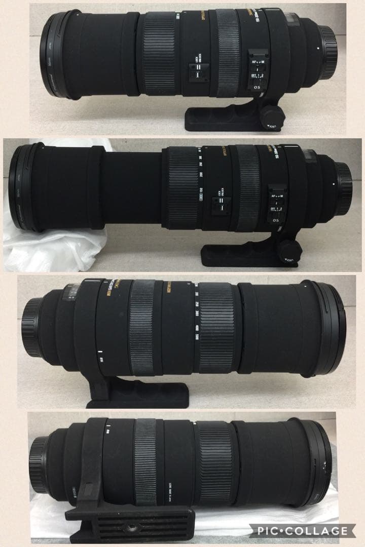 ジャンク品SIGMA APO150-500mm F5-6.3 DG OS HSM