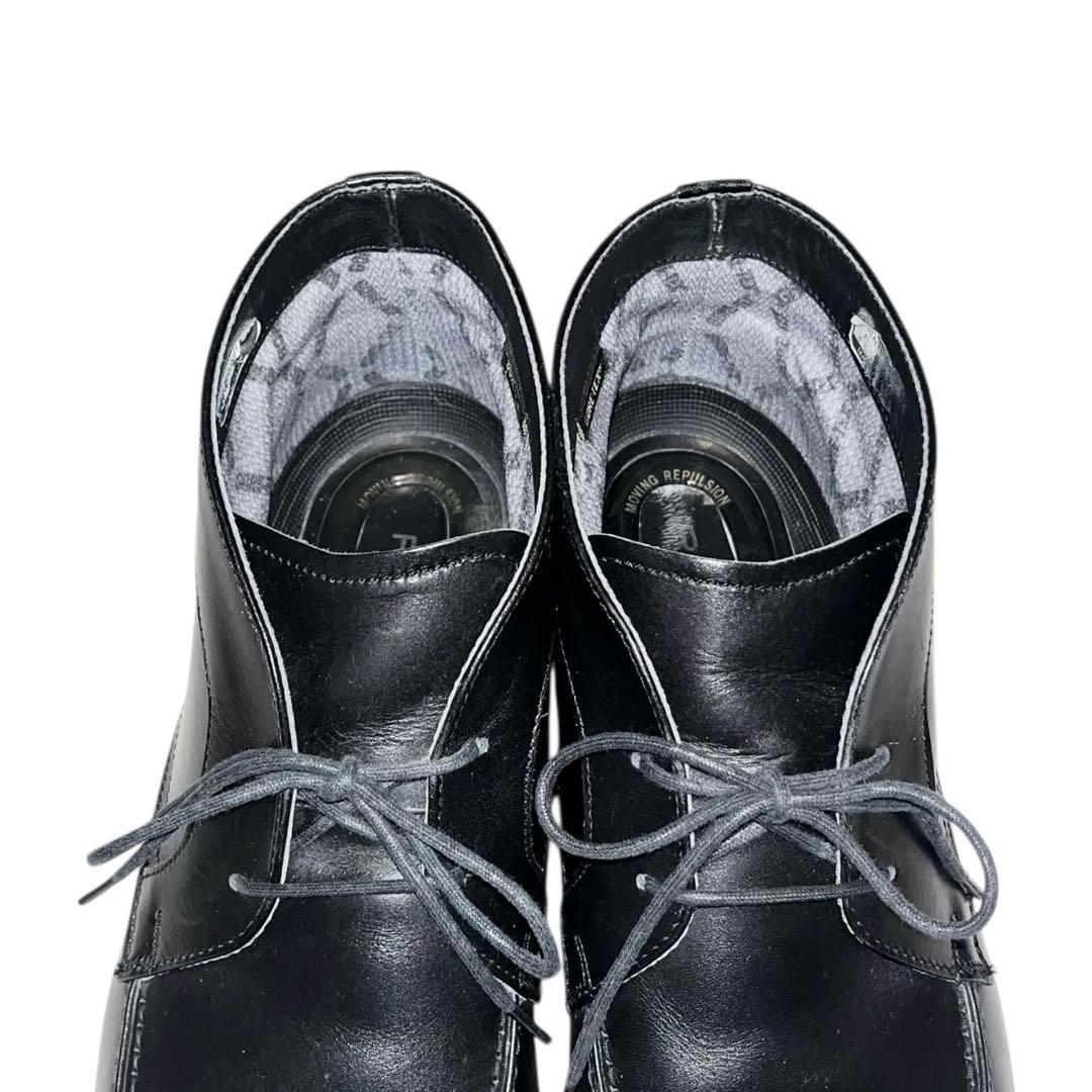 【美品】◾️REGAL◾️チャッカブーツ◾️ゴアテックス◾️レースアップ◾️ブラック