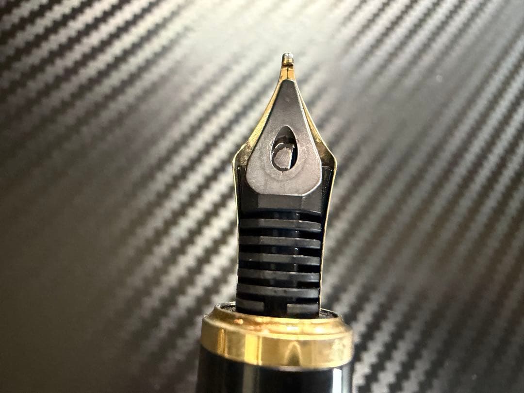 極美品 パイロット カスタム レガンス 初期型 B 太字 万年筆 ブラウン