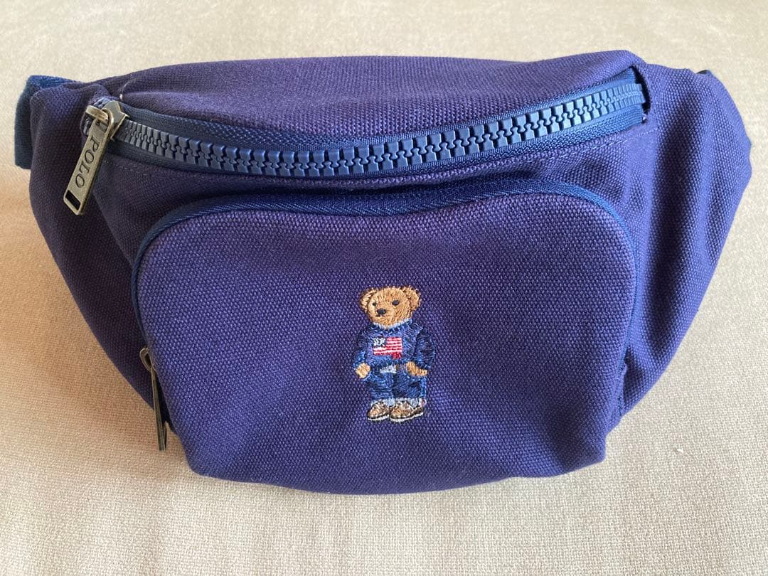 【美品】ポロラルフローレン　ボディバッグ　ポロベアー