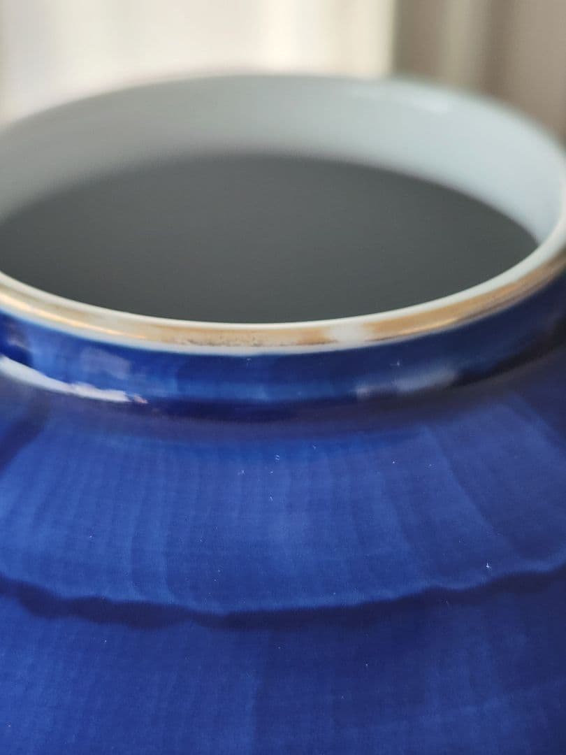 古伊万里　花瓶　壺　有田焼　GOLDIMARI　結び　金襴手　骨董　伊万里焼