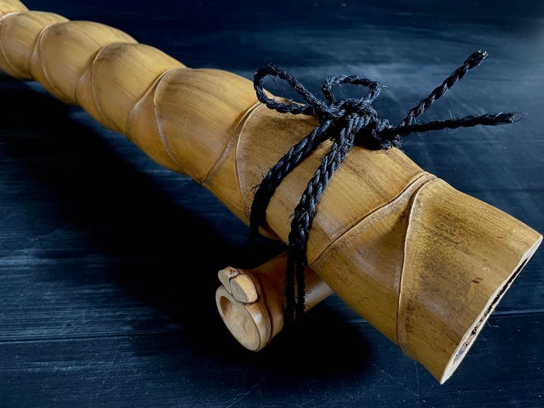 割引❗️「母」 亀甲竹 結界 竹 紙箱 茶道具 風炉先 煎茶 （Ｂ）