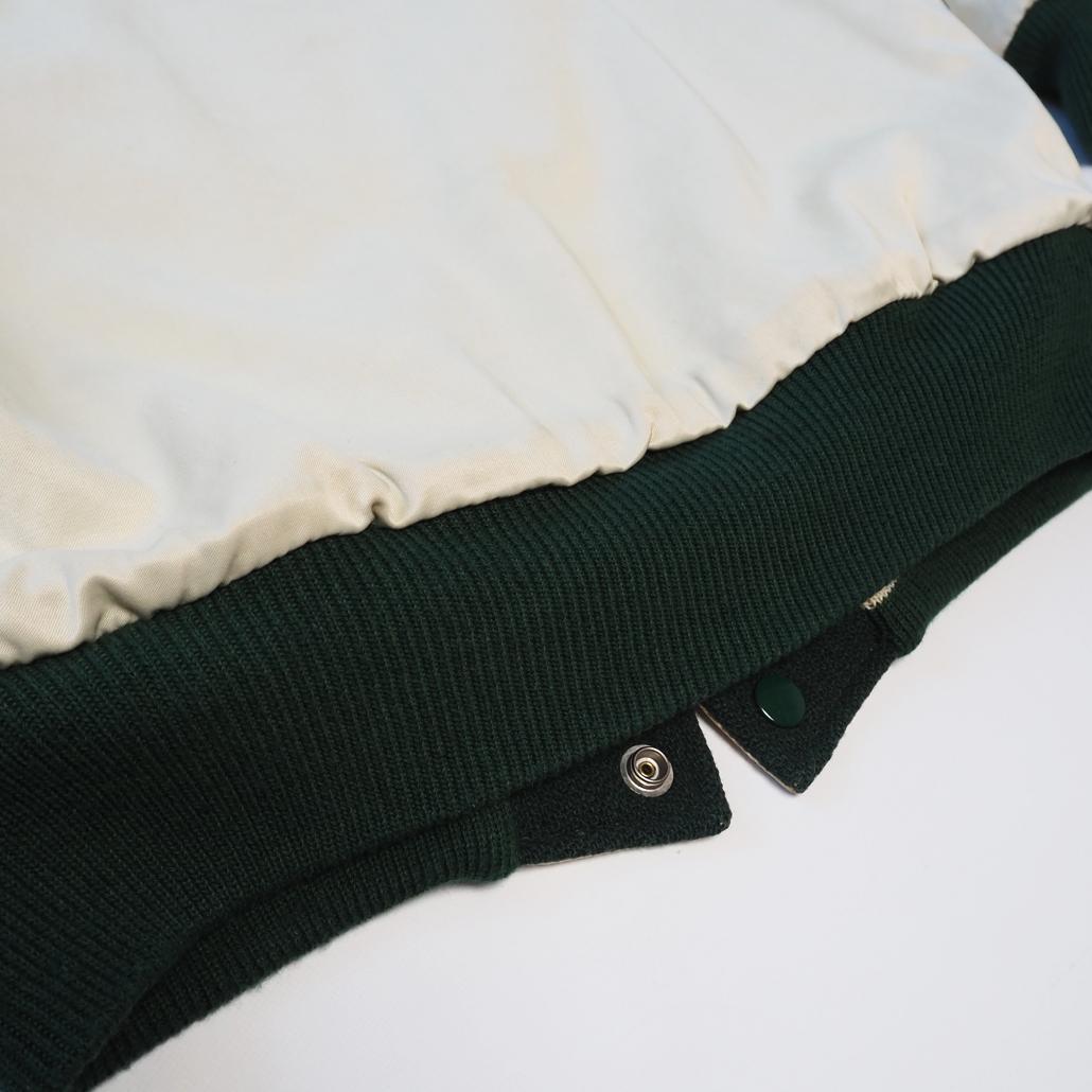 WAREHOUSE Bodies 両面刺繍 襟付きスタジャン ショート丈 短丈