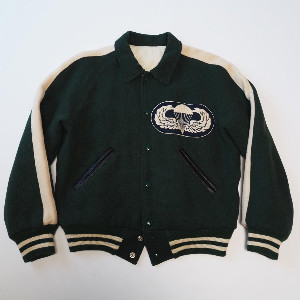 WAREHOUSE Bodies 両面刺繍 襟付きスタジャン ショート丈 短丈