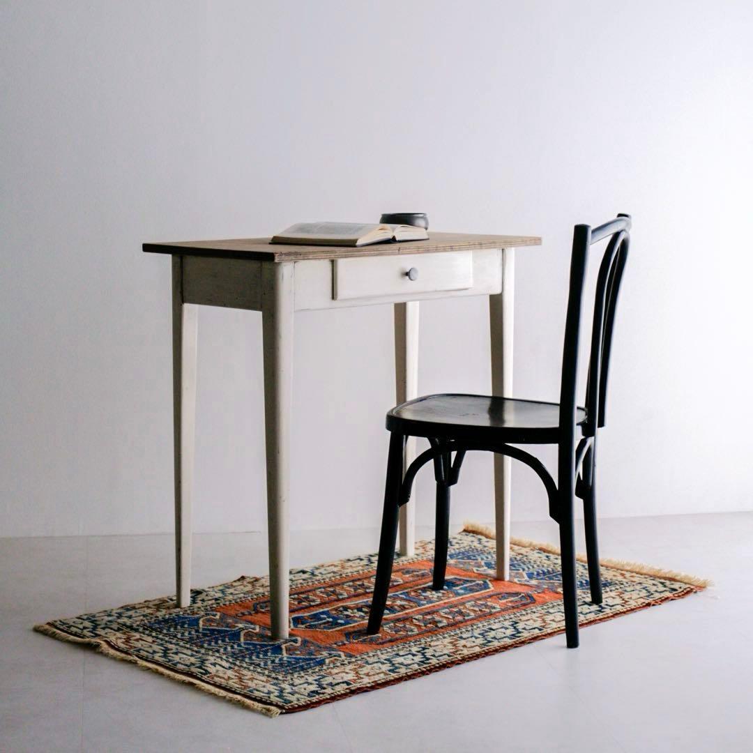 フランス アンティークデスク パイン 古家具 無垢材 ブロカント