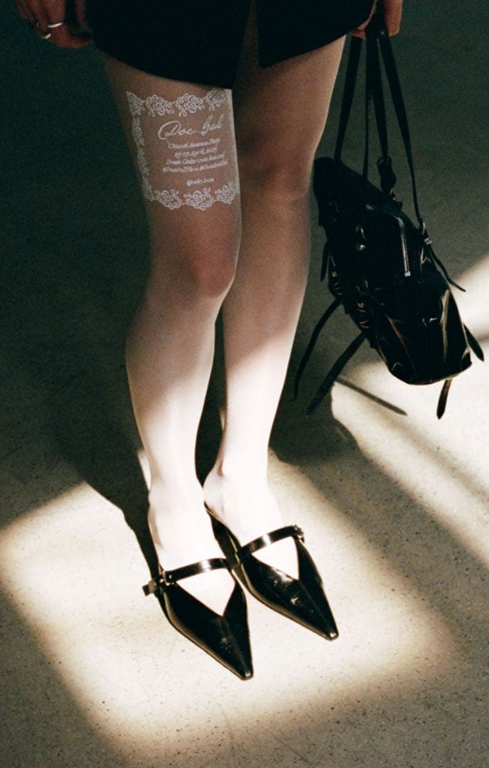 Studio Doe 2 ways Pointed Mules ブラック