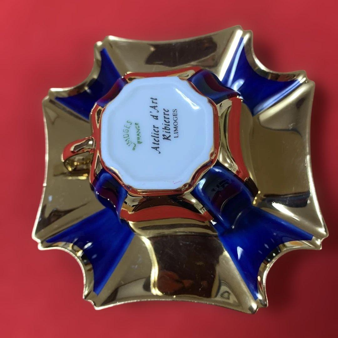 金彩飾 アンティークリモージュ復刻版 カップ&ソーサー