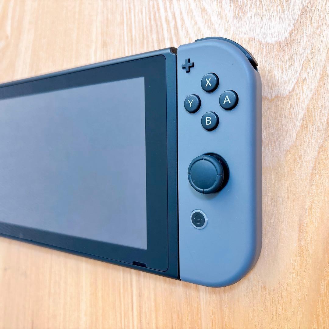 【未使用に近い】 バッテリー強化型 Nintendo Switch 本体 グレー