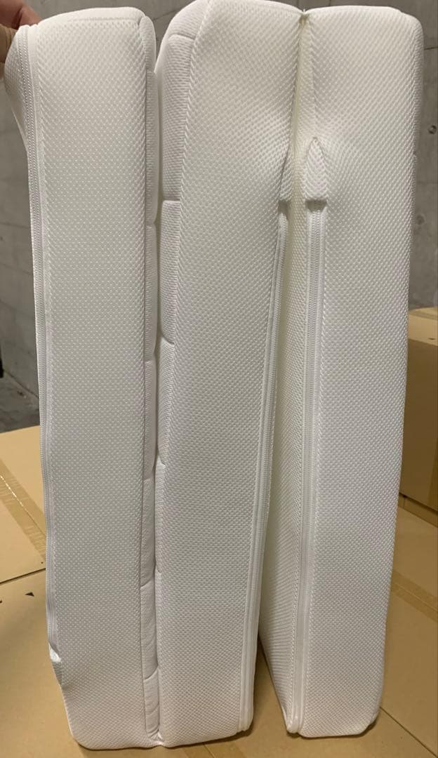 エアウィーヴ スマート Z01 マットレス シングル 三つ折りマットレス　美品