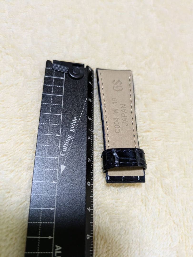 グランドセイコー純正革ベルト クロコダイル　未使用　Dバックル用ストラップ