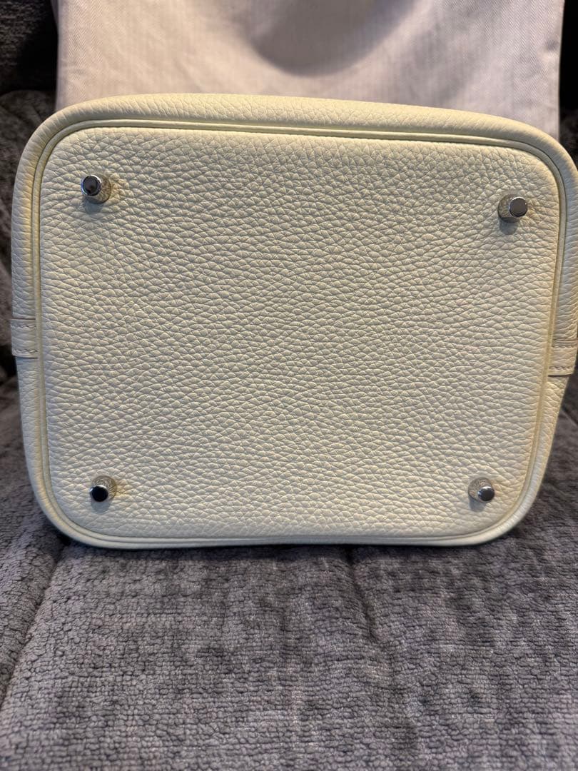 エルメス。ピコタンMM。Ｋ刻印ジョーヌプッサン。最終値下げ！