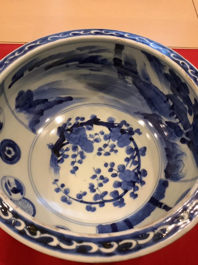 【古伊万里】染付　鉢　アンティーク