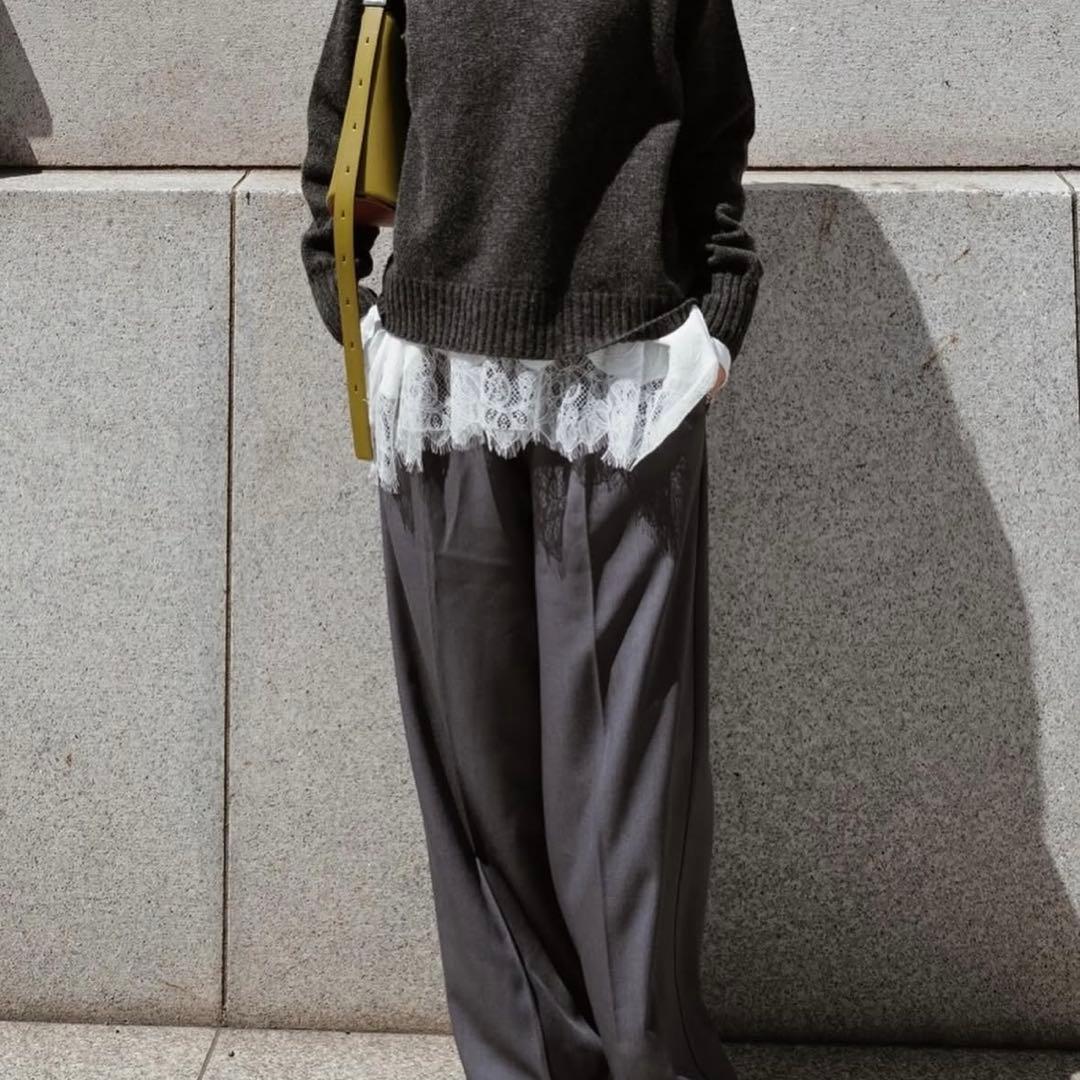 MACHATT　ヘムレースロンT ホワイト