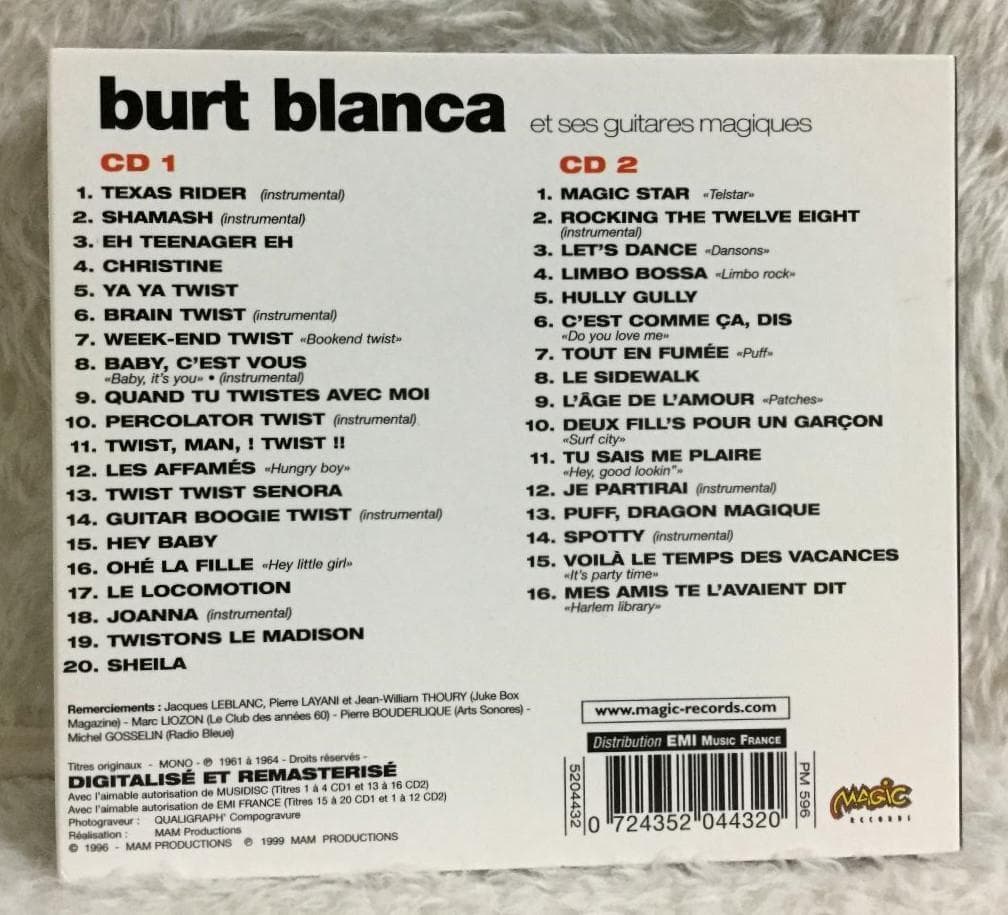 洋楽 Burat Blanca - Et Ses Guitares Magiques