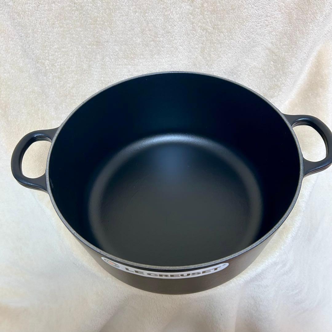 再値下げ⭐️ル・クルーゼ ココットロンド 26cm マットブラック