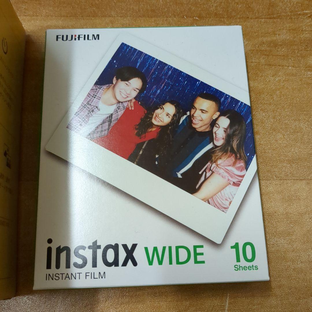 FUJIFILM instax WIDE 400 本体 フィルム10枚
