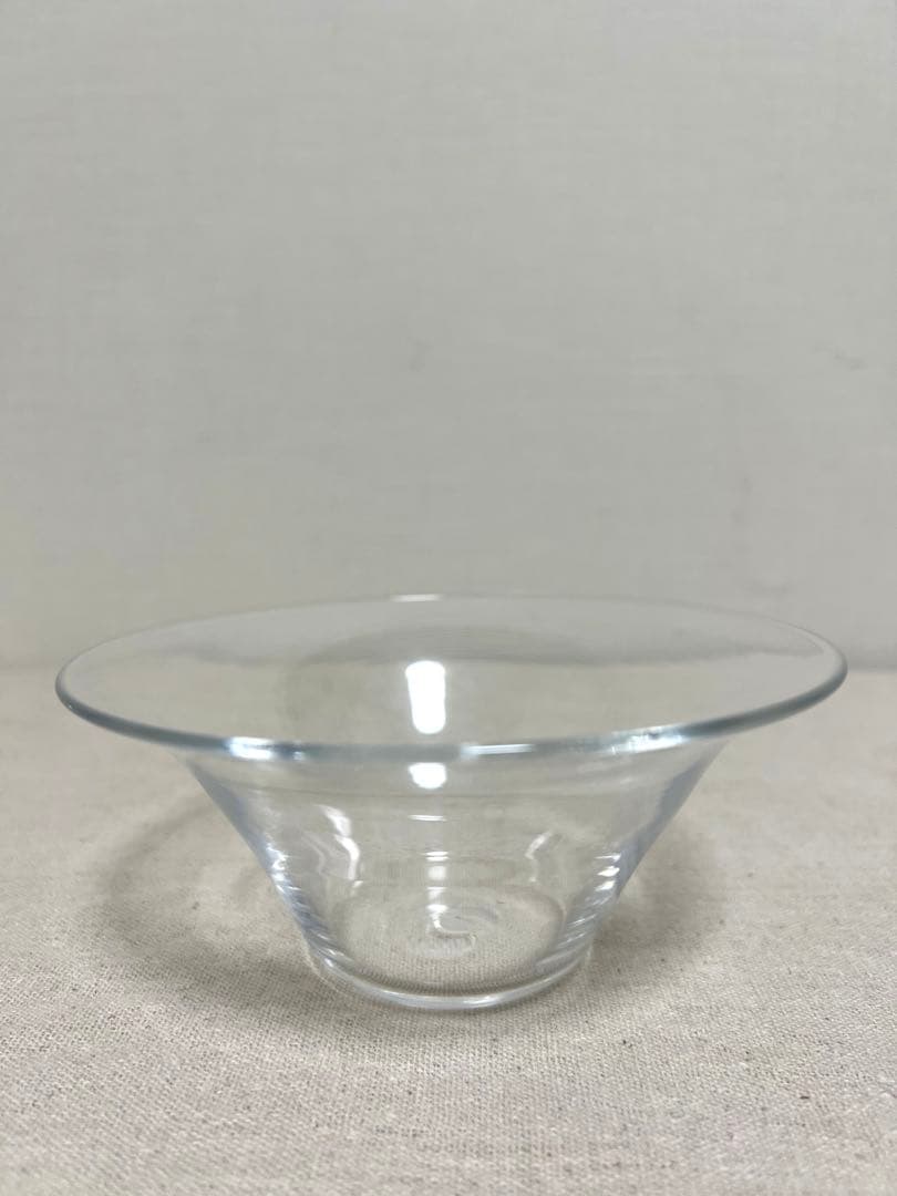 蠣崎マコト　さん ハゾリ鉢　2点　ガラス