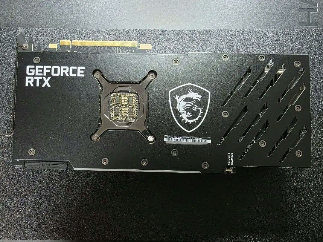 グラフィックボード・グラボ・ビデオカード MSI GeForce RTX 3090ti GAMING X TRIO 24G