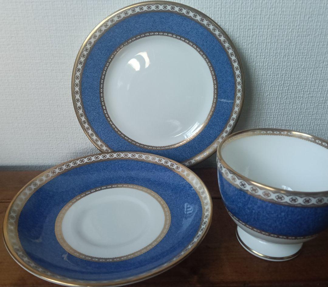 ウエッジウッドユーランダーカップ＆ソーサープレート皿セット