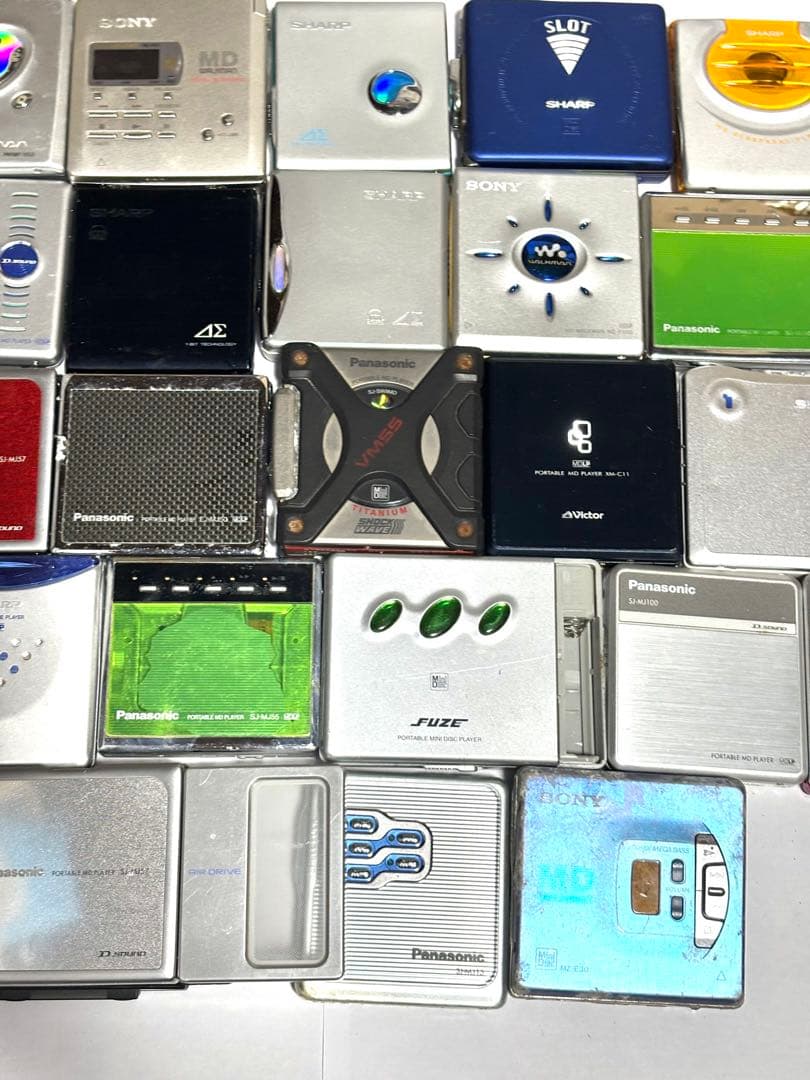 MDプレーヤー ジャンク品 30台 まとめセット