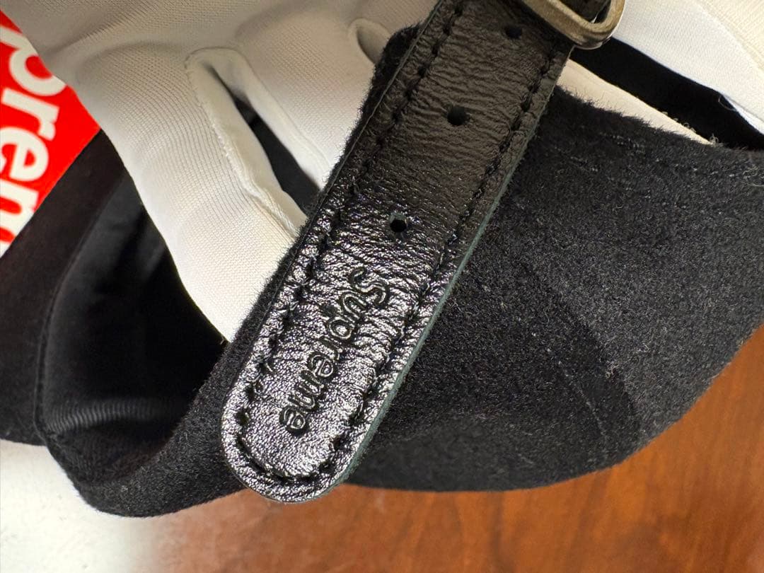 Supreme Wool Camp cap Black ナオキ