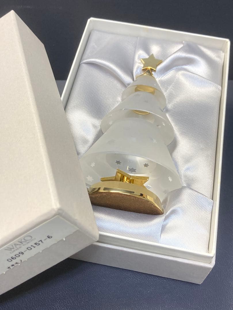 WAKO ガラス　クリスマスツリー