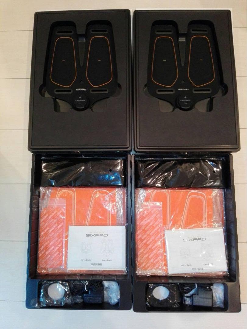 外箱付き　アブズベルトS/M/L　レッグベルト✕２　SIXPAD シックスパッド
