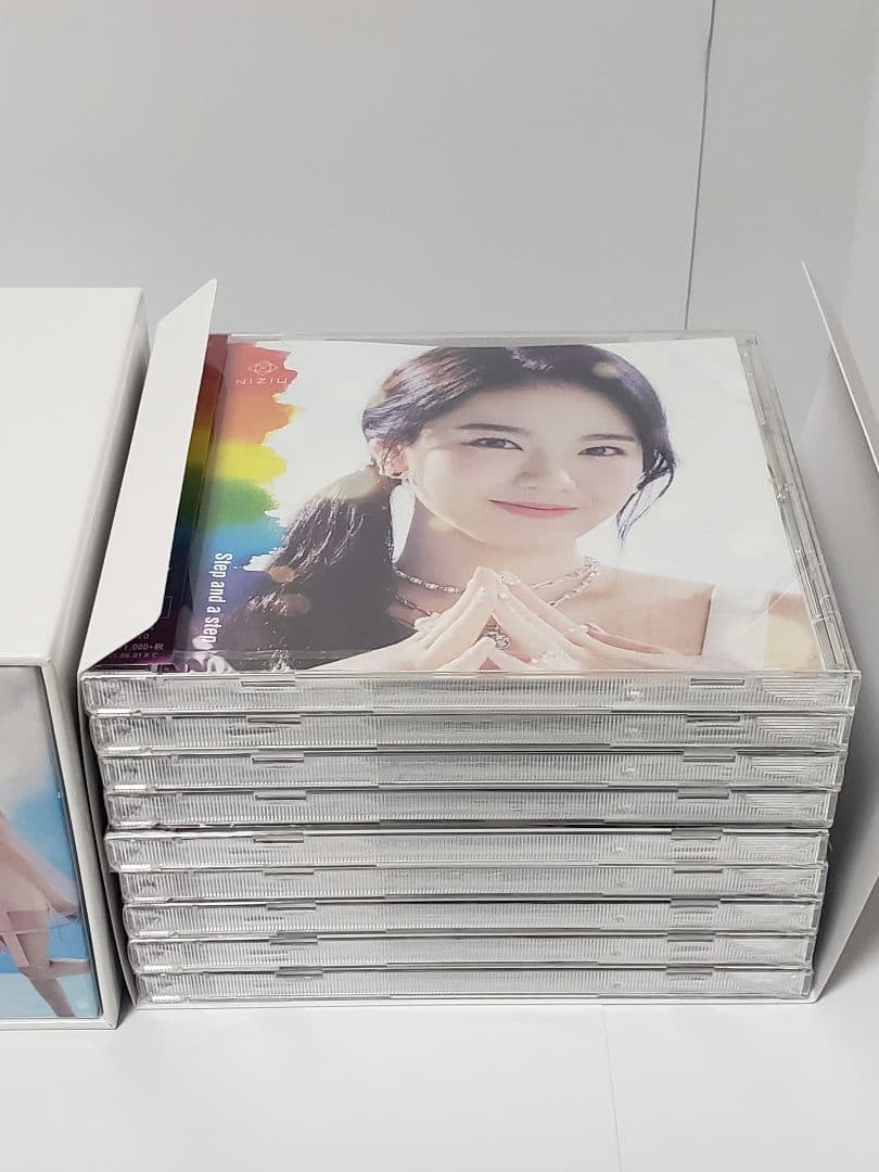 NiziU　Step and a step　WithU限定盤　全9形態　BOX