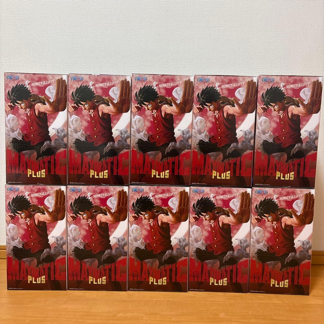 ワンピース MAXIMATIC PLUSモンキー・D・ルフィ フィギュア10点