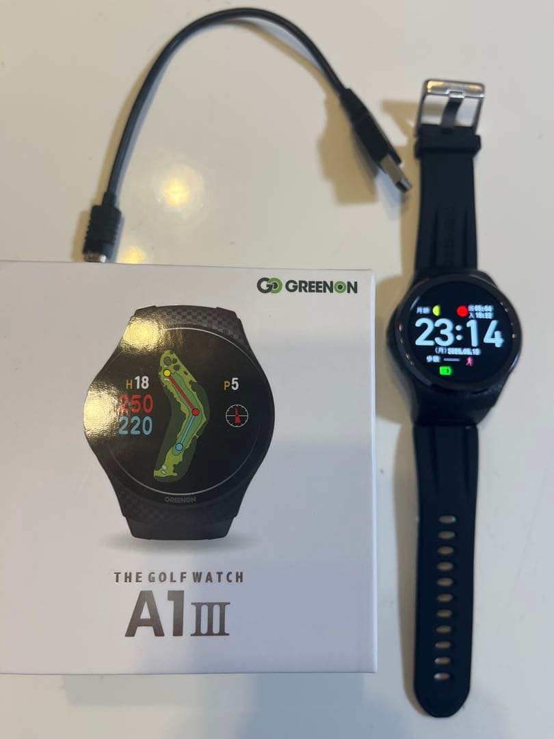 グリーンオンTHE GOLF WATCH A1III