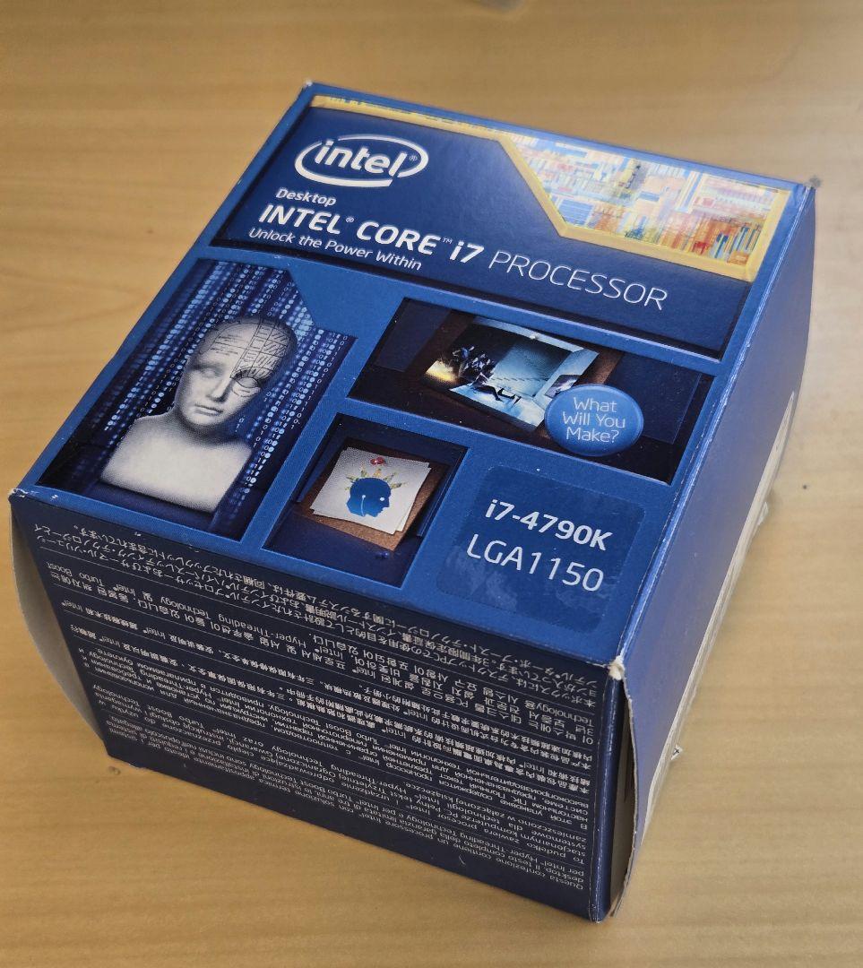 Intel Core i7-4790K LGA1150 CPU 純正クーラー付