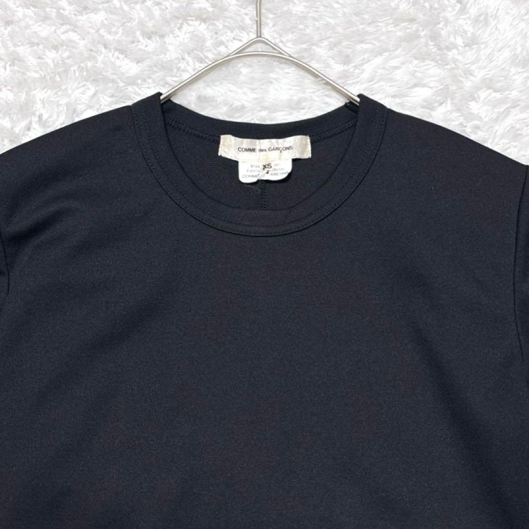 美品✨コムデギャルソン 変形長袖カットソー トップス レディース 黒 XS
