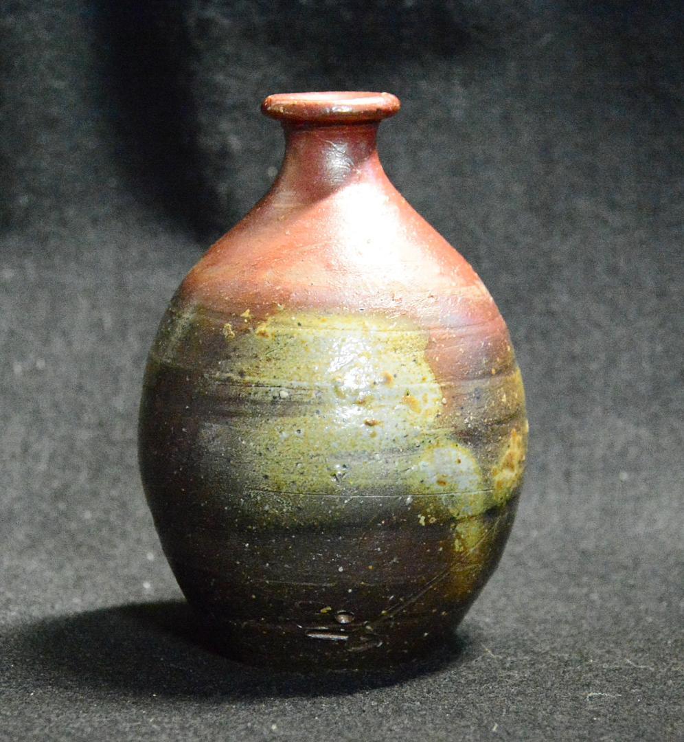 専用　上位作　人間国宝　藤原啓　窯変徳利 　M326