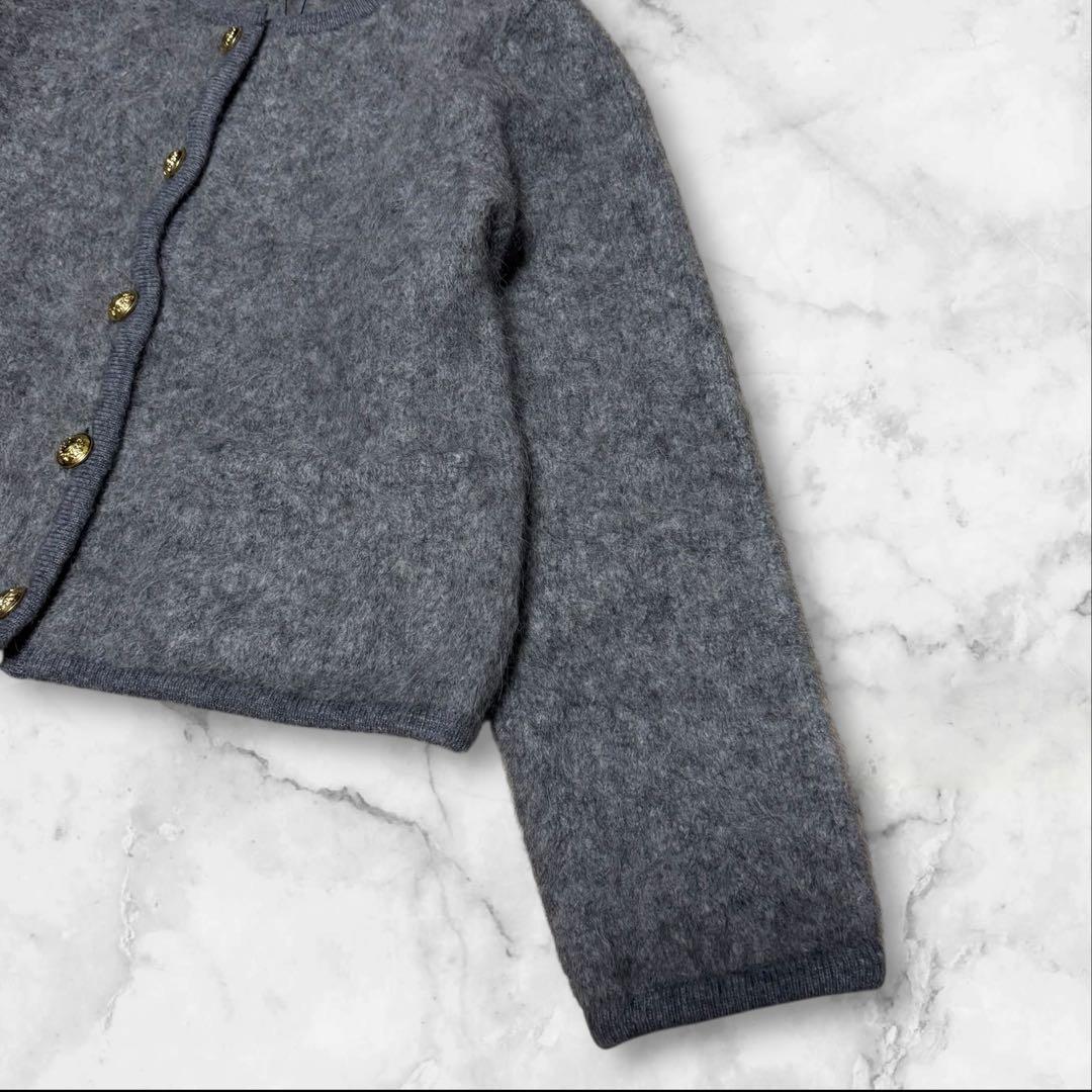 新品タグ付き　アーバンリサーチ　アルパカシャギーGOLDボタンカーディガン