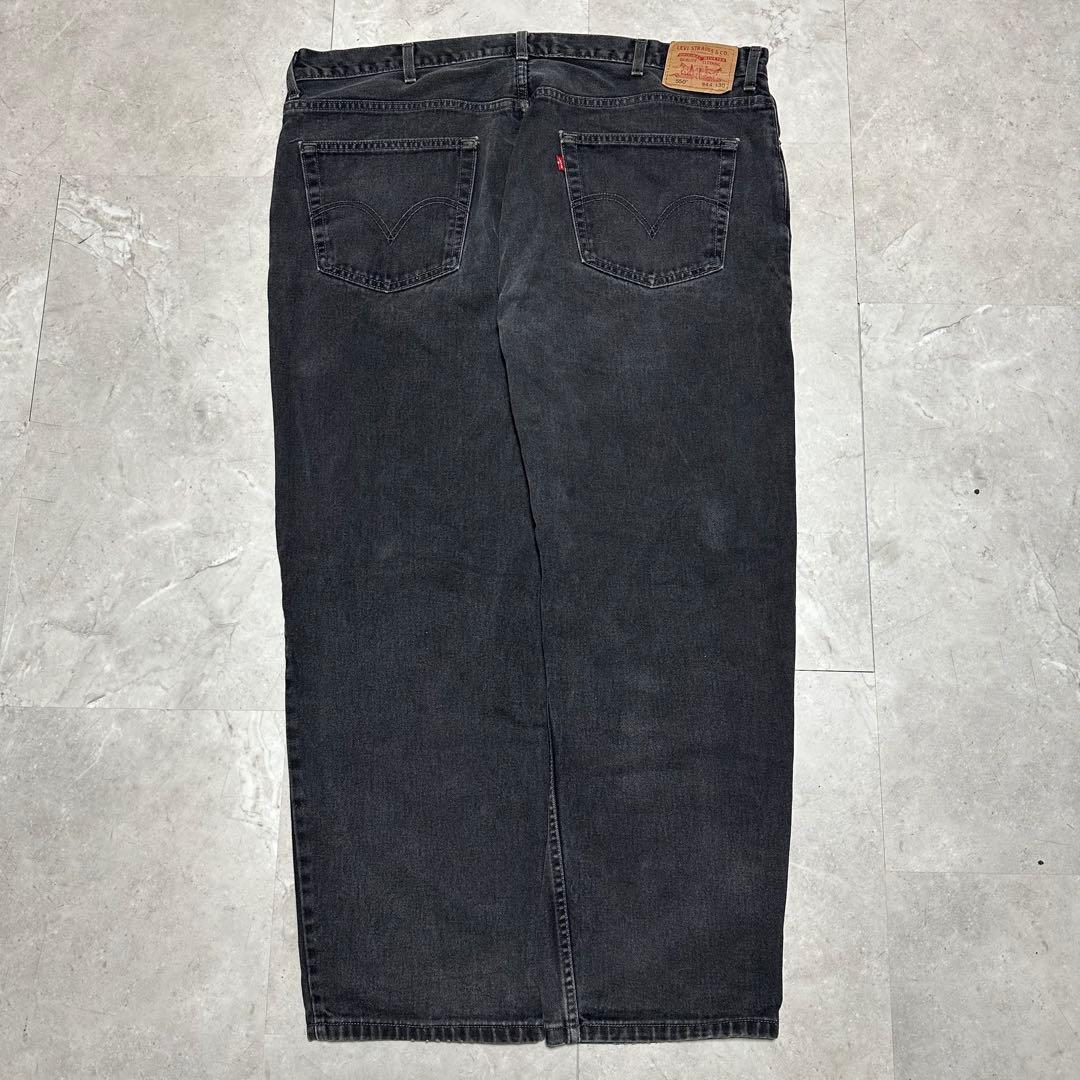 Levi's 550 バギー　カナダ製　w44l30 ブラックデニム メンズ