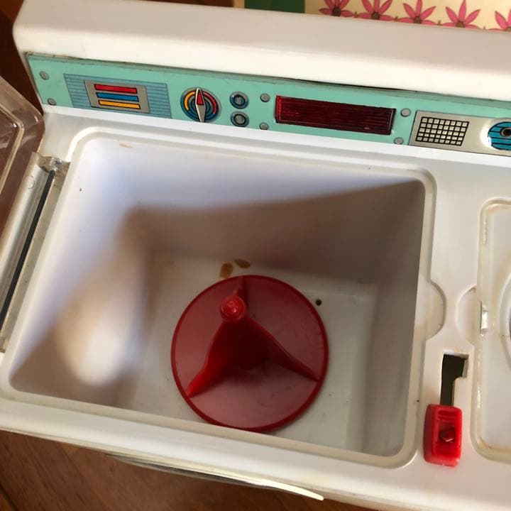 ★レトロ&アンティーク☆ブリキのおもちゃの洗濯機