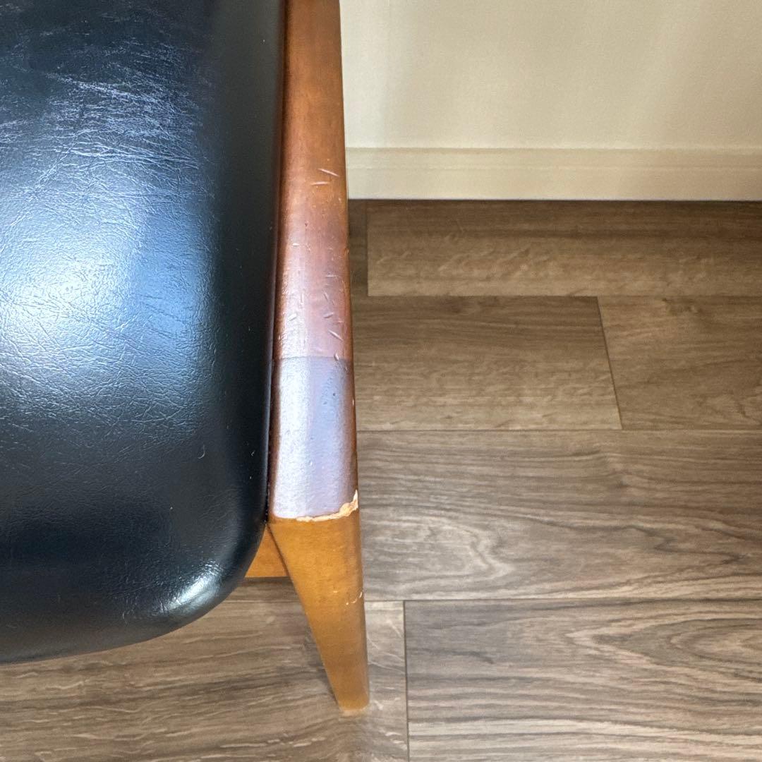 カリモク60アームレスダイニングチェア②