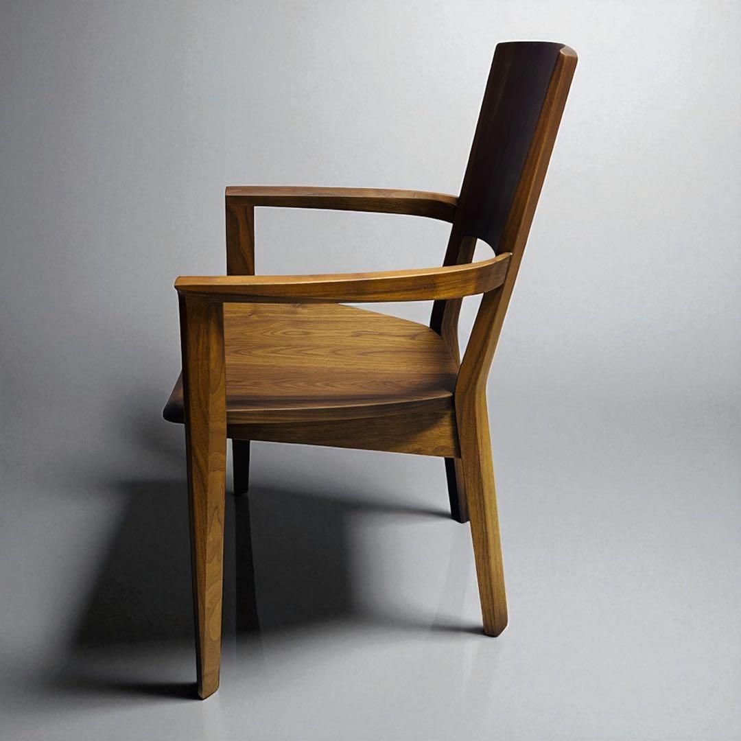 【未使用品】シラカワ製 アームチェア レヴィ S-BW135 曲木