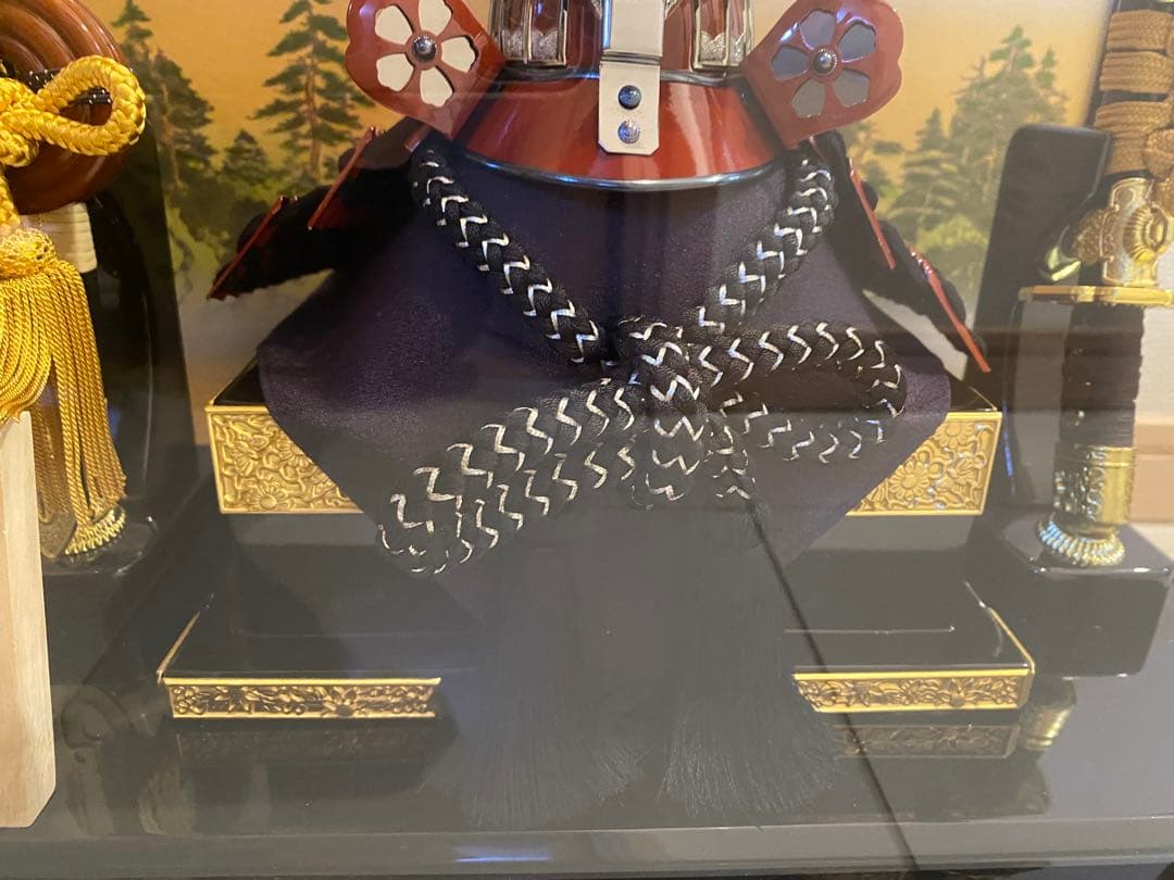 【美品・専用箱付】吉徳大光 五月人形 兜飾り 伊達政宗公 8号 ガラスケース