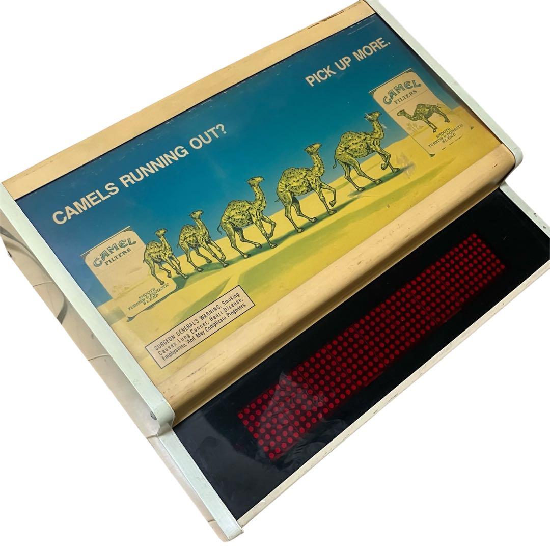 初代ヴィンテージ CAMEL サインライト 電飾看板 非売品 販促什器 備品