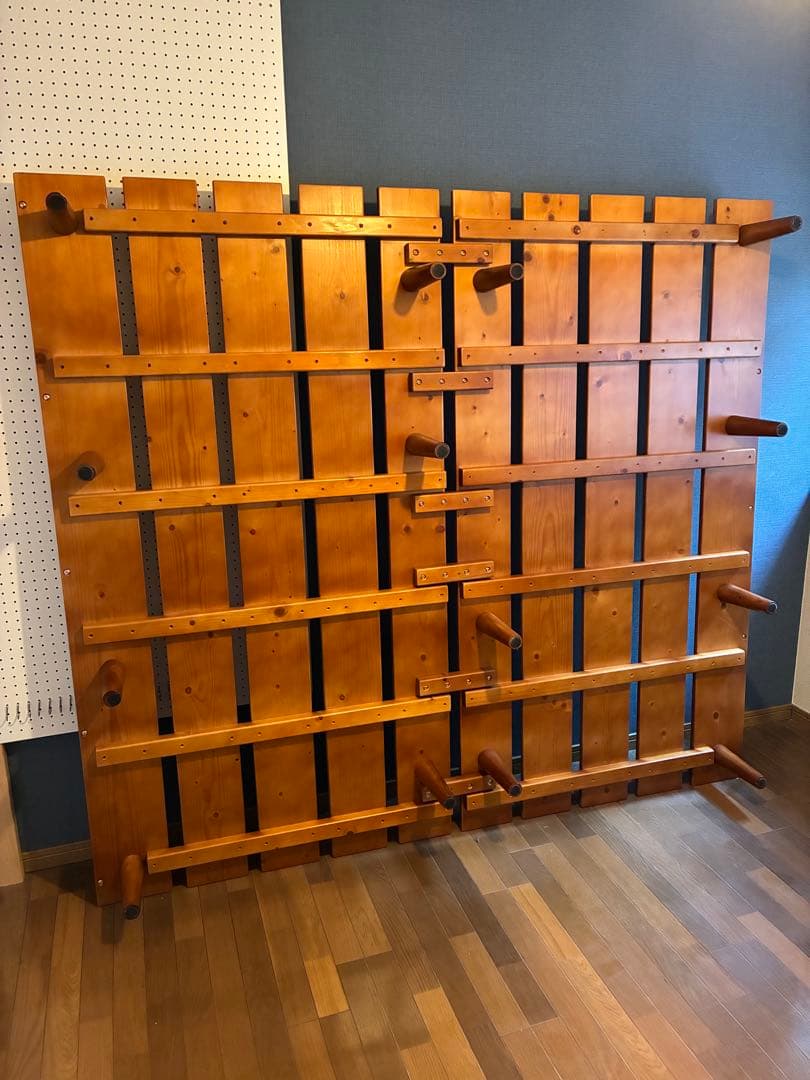 木製キングサイズベッドフレーム マットレス敷布団3点セット