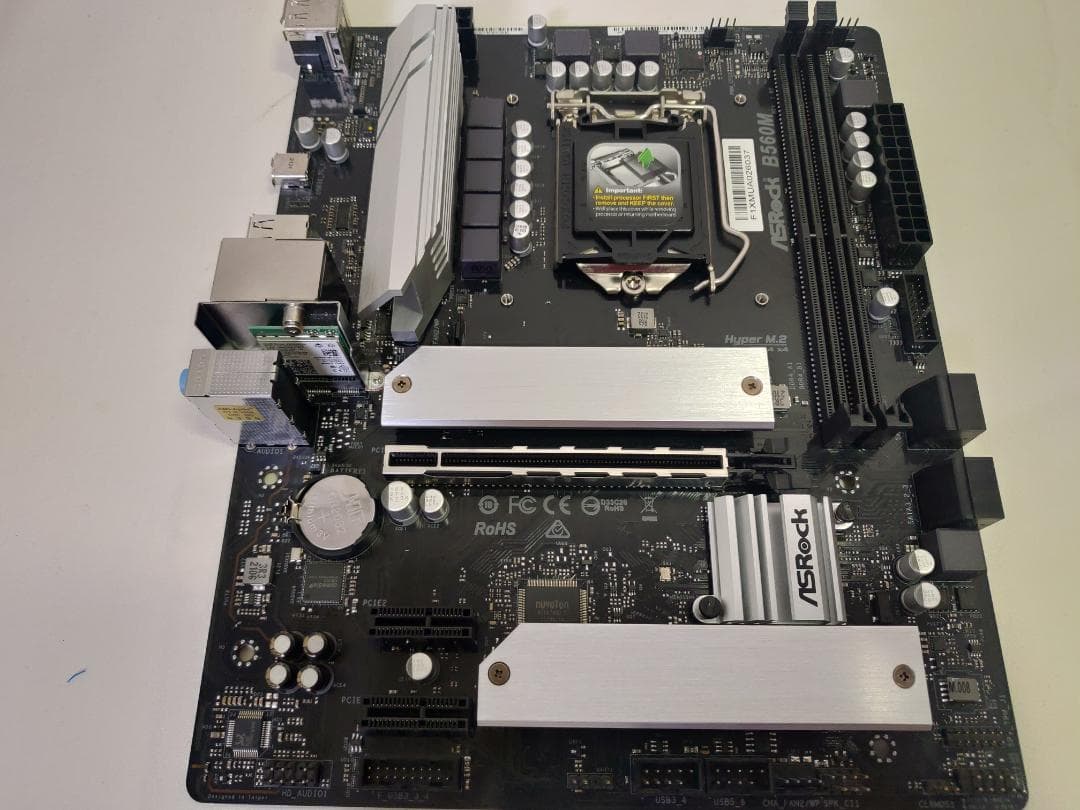 ASRock マザーボード DDR4対応 B560M