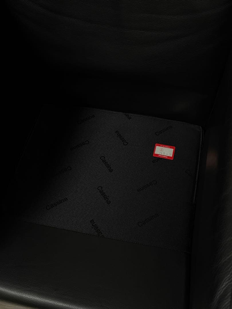 LC2 カッシーナ　正規品　1人掛け　ソファ　ブラック