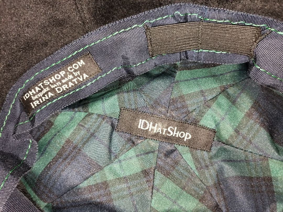 Nikki Sixx Oversized Newsboy Cap カシミヤ製