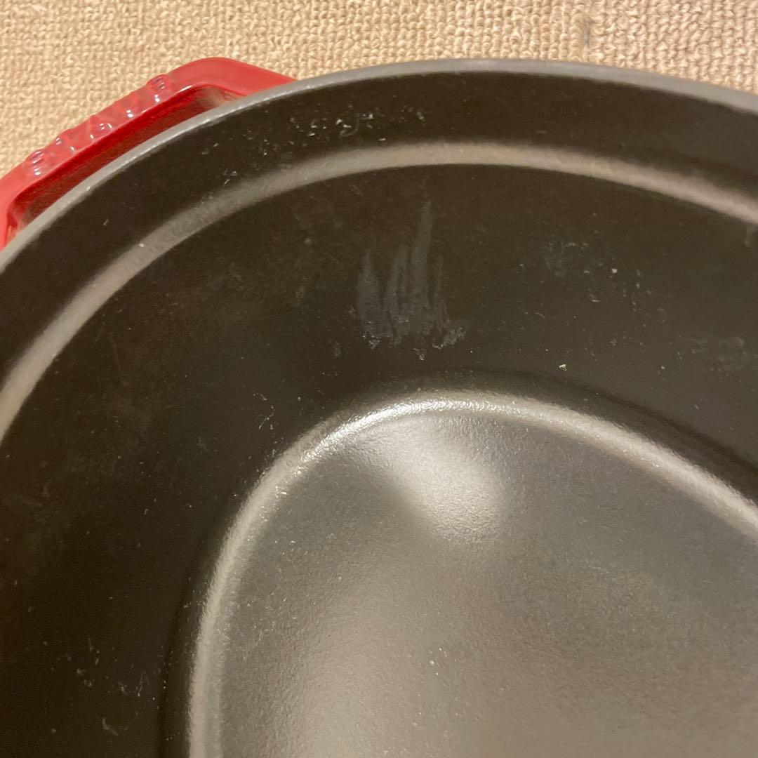 STAUB LA COCOTTE 両手鍋 レッド23センチ