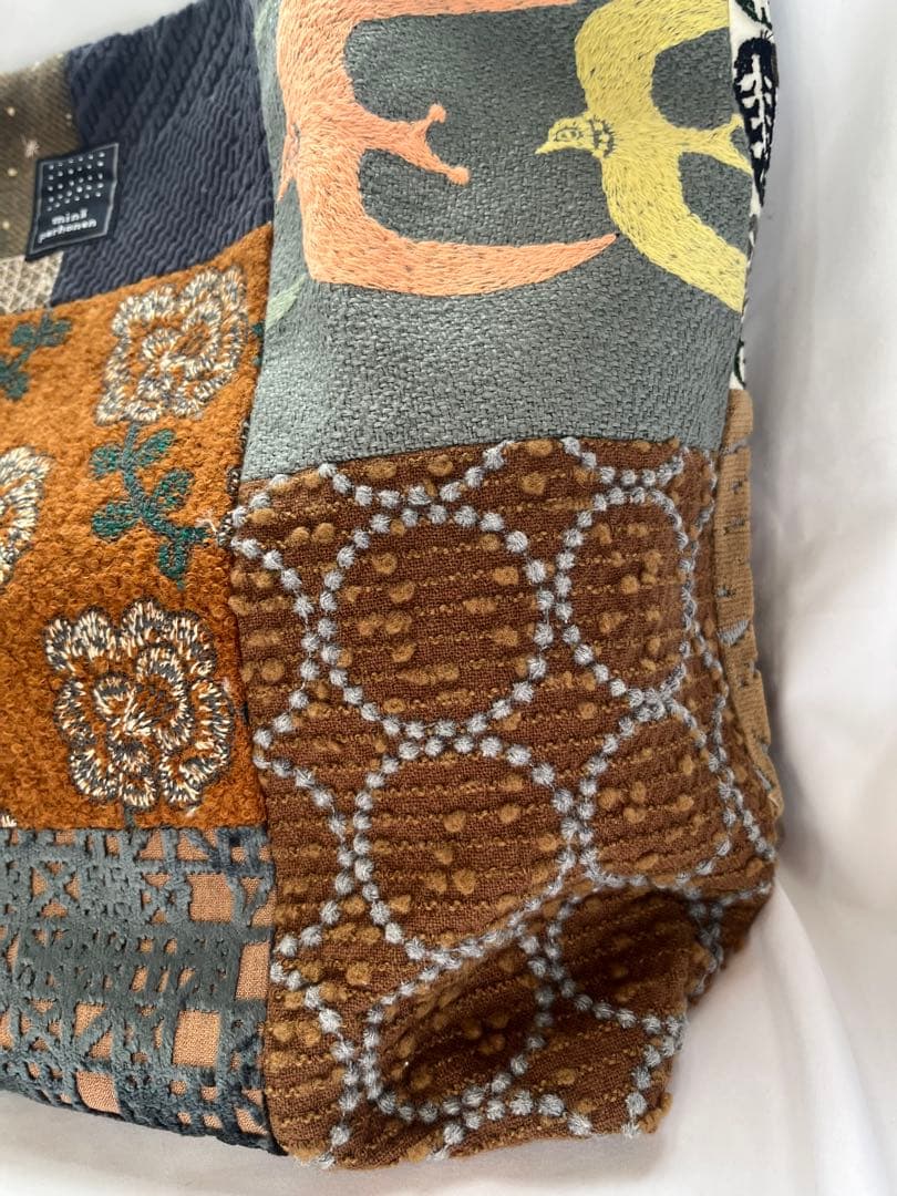 【新品】ミナペルホネン　ピースショルダーバッグ　yula タンバリン