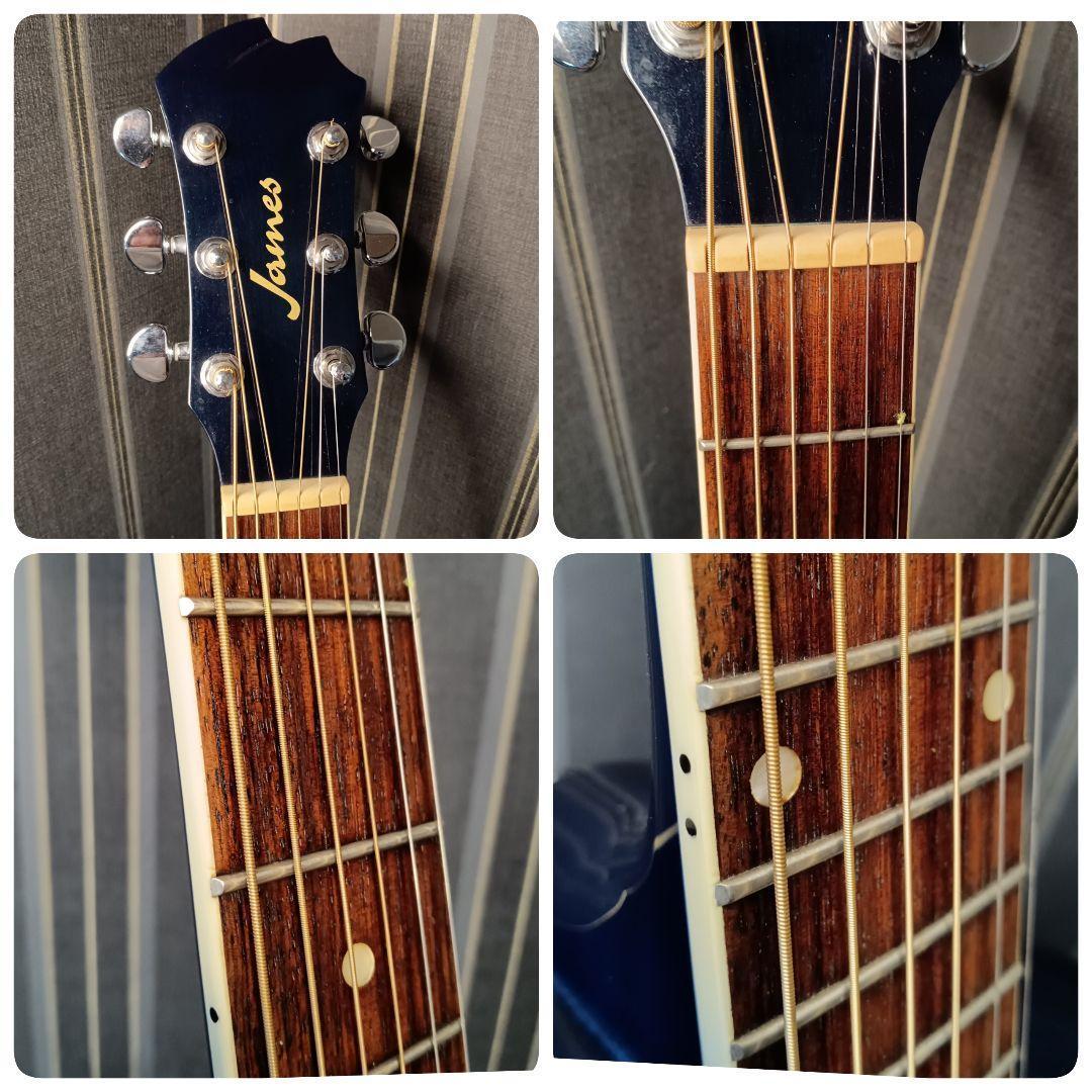 美品 エレアコ James ジェームス JE40MB アコースティックギター